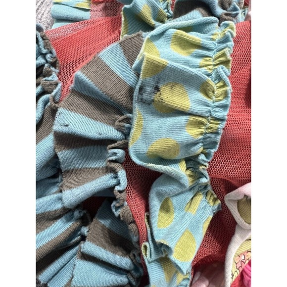 Matilda Jane Twirling Tulle Skirt Girls Secret Fields Tiered Ruffles Size 8 - Picture 2 of 9